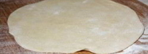 заварное тесто для чебуреков с водкой. Шаг 9