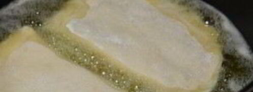 заварное тесто для чебуреков с водкой. Шаг 11