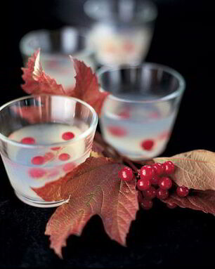 Желе с водкой и ягодами