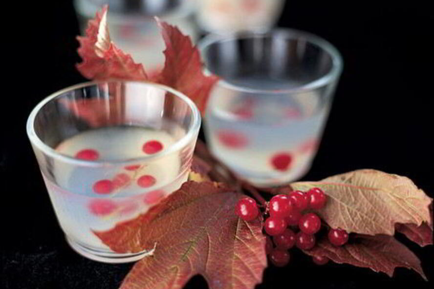 Рецепт желе с водкой и ягодами