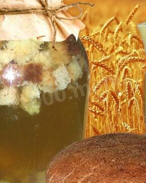 Домашний хлебный квас без дрожжей