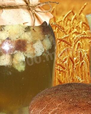 Домашний хлебный квас без дрожжей