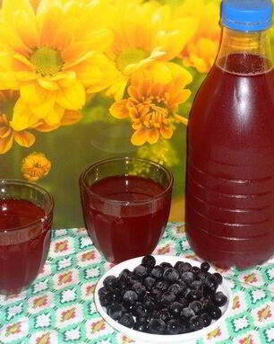 Квас из аронии