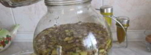 квас из банановой кожуры. Шаг 4