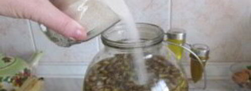 квас из банановой кожуры. Шаг 5