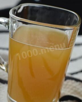 Квас из березового сока с медом