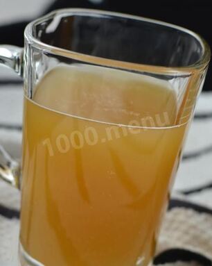 Квас из березового сока с медом