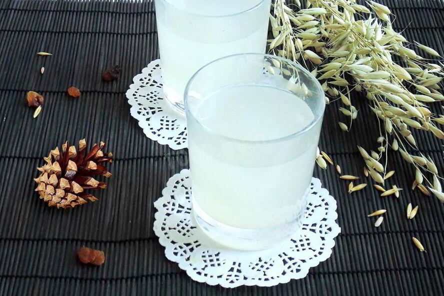 Рецепт кваса из овса овсяный