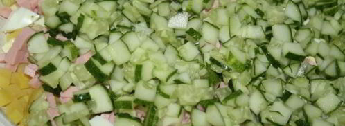 окрошечка на квасе. Шаг 3