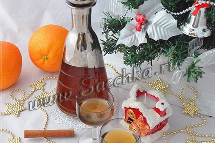 Рецепт пряного зимнего ликера