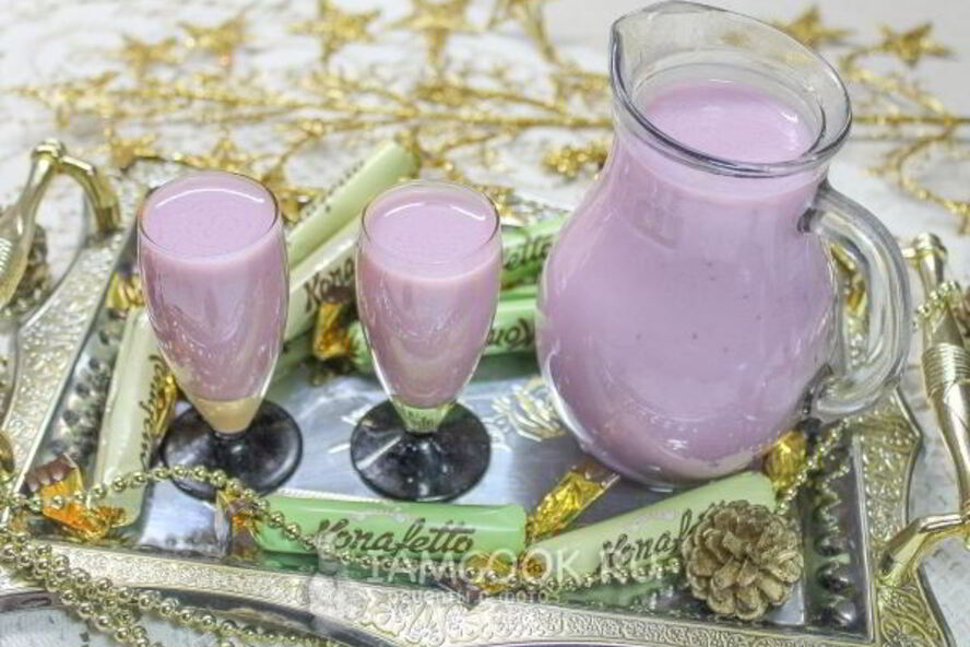 Рецепт вишневого ликера со сгущенкой