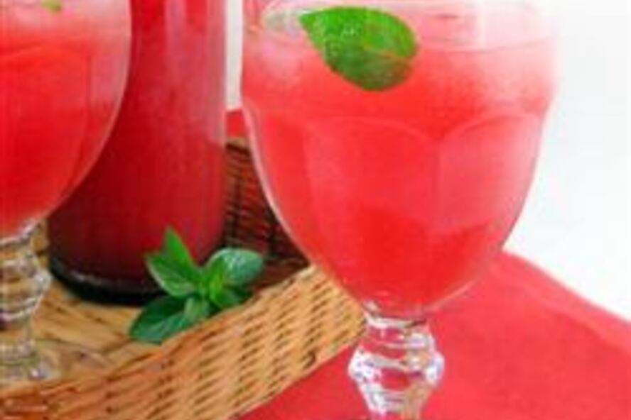 Рецепт домашнего лимонада с арбузом