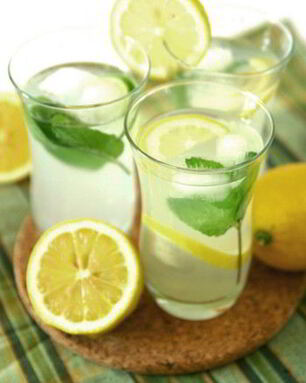 Домашний лимонад с медом