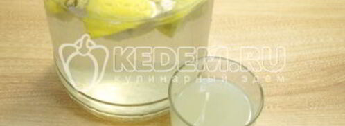 лимонад из лимонов с мятой. Шаг 4