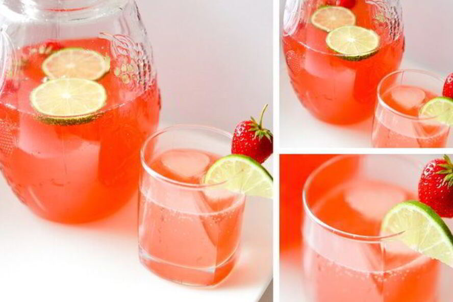 Рецепт лимонада клубничное наслаждение