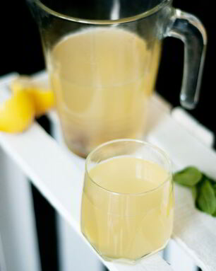 Лимонад с имбирем и медом