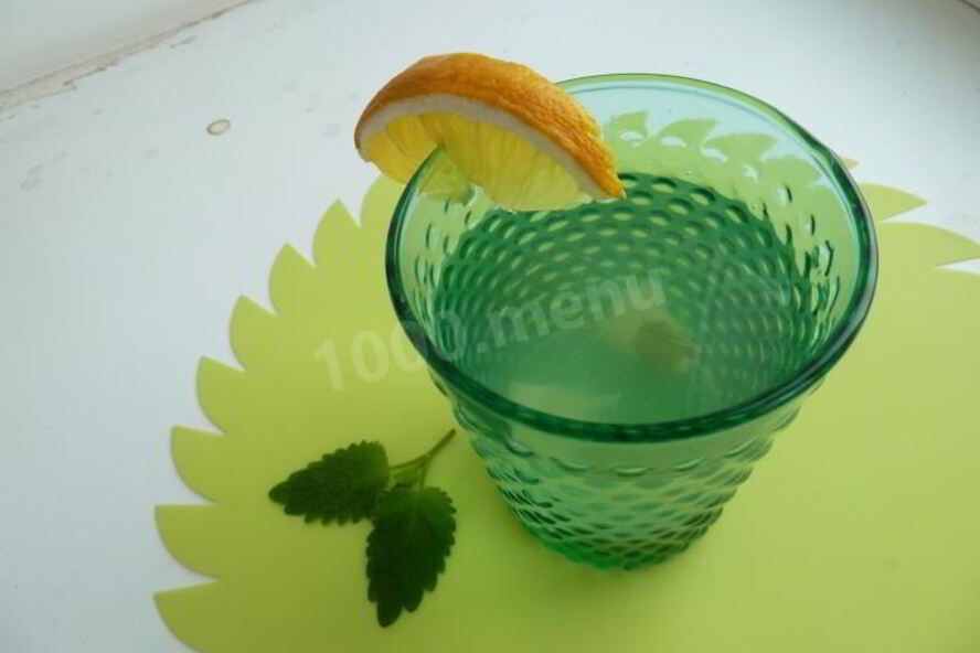 Рецепт напитка лимонад из мяты и лимона