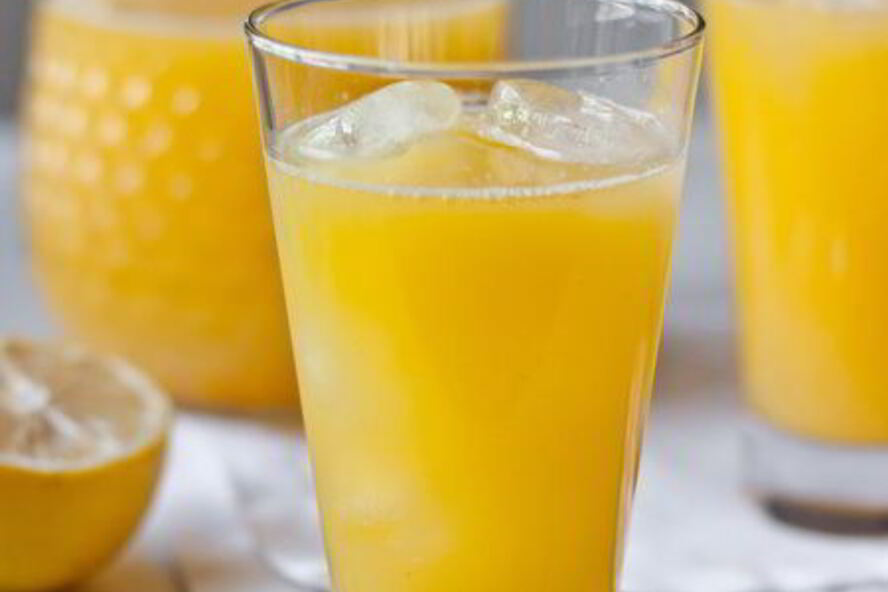 Рецепт персикового лимонада