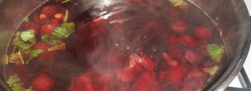 вишневый лимонад с лаймом. Шаг 7