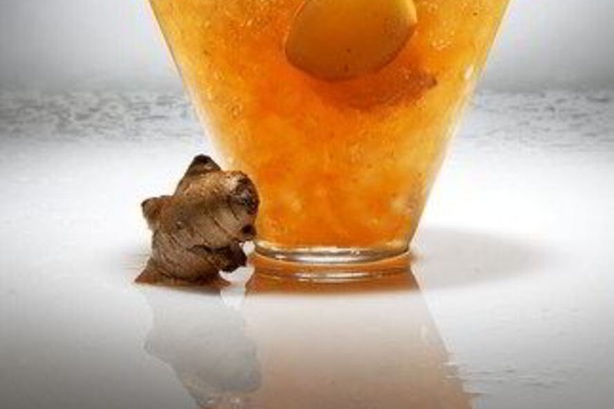 Рецепт замороженного имбирного лимонада