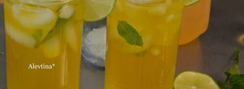 чай мохито со льдом. Шаг 3