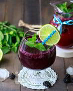 Ежевичный мохито