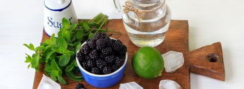 ежевичный мохито. Шаг 3