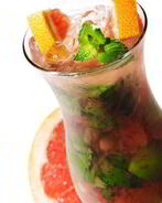 Грейпфрутово-мятный мохито