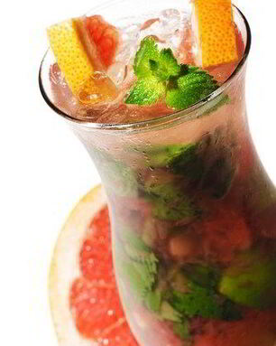 Грейпфрутово-мятный мохито