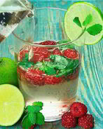 Малиновый мохито