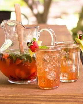 Мохито безалкогольный клубничный