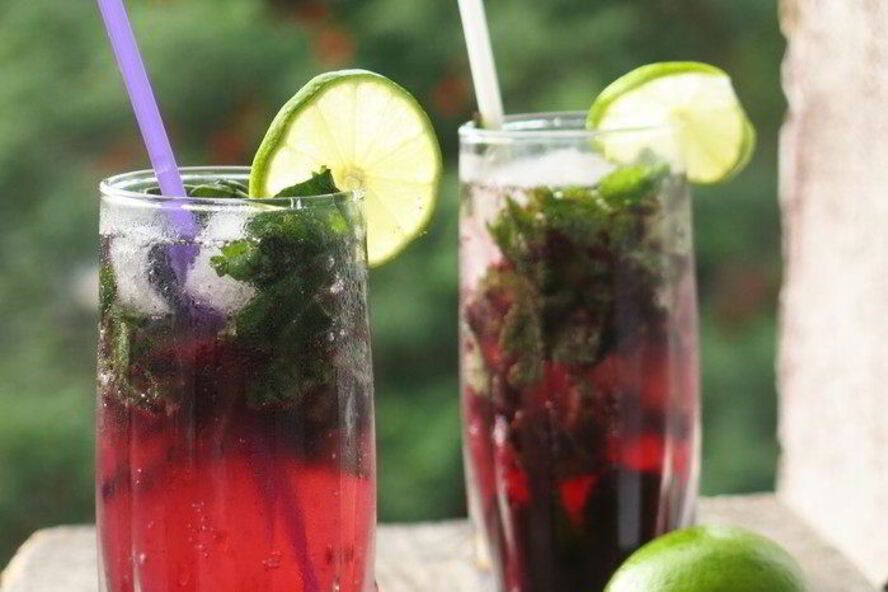 Рецепт мохито ежевичного