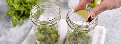 мохито из крыжовника. Шаг 6