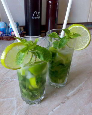 Мохито полезный с березовым соком