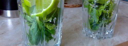 мохито полезный с березовым соком. Шаг 4