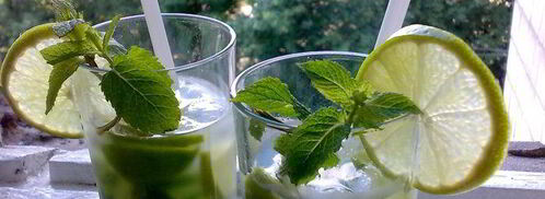 мохито полезный с березовым соком. Шаг 7