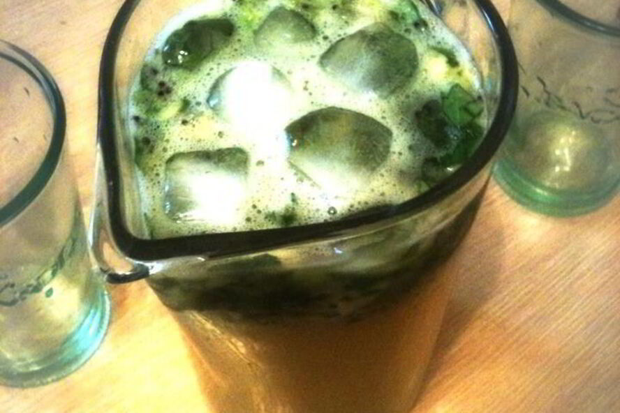 Рецепт мохито с киви и базиликом