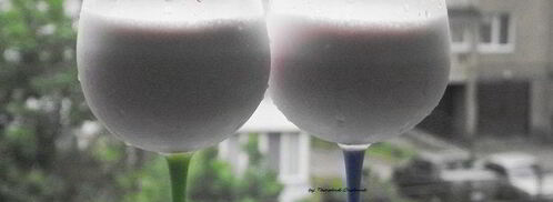 бананово-клубничный молочный коктейль. Шаг 5