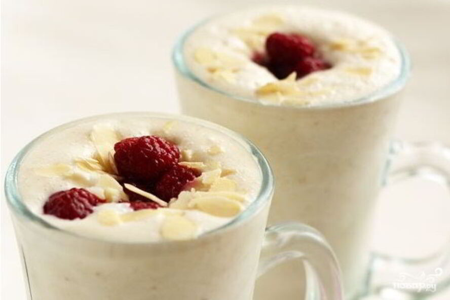 Рецепт бананова-молочного коктейль