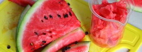 коктейль из арбуза и молока. Шаг 5