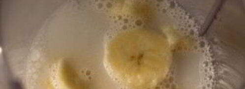 коктейль на кокосовом молоке с бананом. Шаг 3