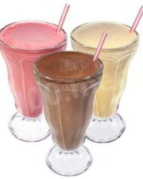 Молочно-клубничный коктейль