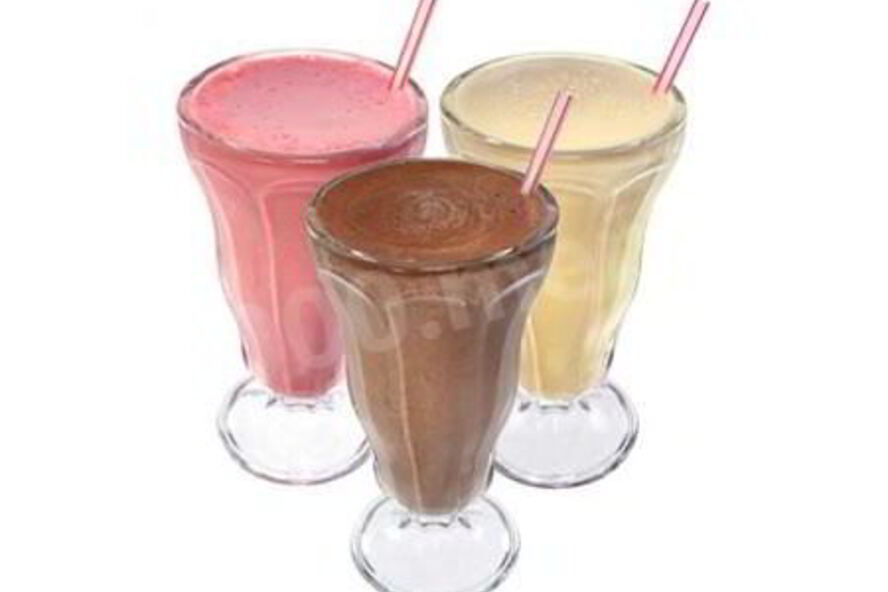 Рецепт молочно-клубничного коктейль