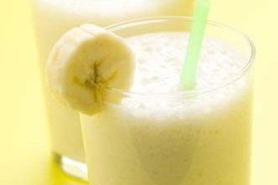 Рецепт молочного бананового коктейля
