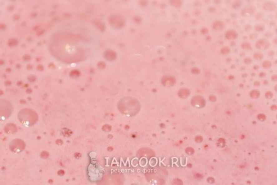 Рецепт молочного клубничного коктейля