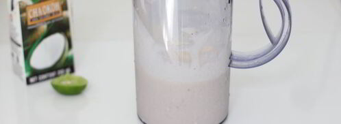 молочный коктейль на кокосовом молоке. Шаг 5