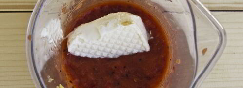 молочный коктейль с апельсином, киви и клубникой. Шаг 6