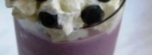 молочный коктейль с черникой. Шаг 5