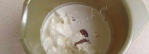 молочный коктейль с коньяком и шоколадным пудингом. Шаг 6