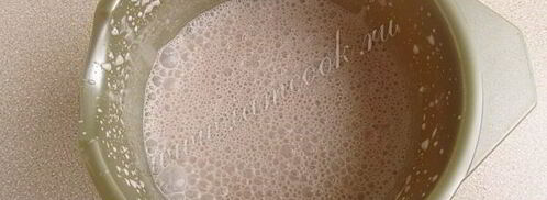 молочный коктейль с коньяком и шоколадным пудингом. Шаг 7